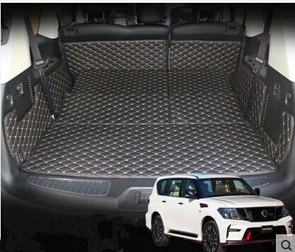 Пользовательские автомобильные багажники коврики для Nissan Patrol Y62 7 мест прочный