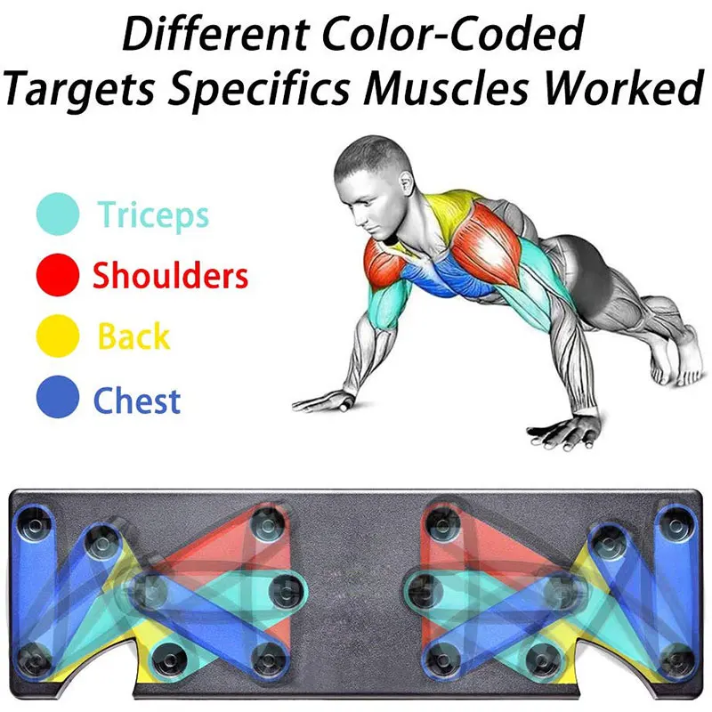 1 Набор стойка с пуш ап 9 в система для бодибилдинга фитнес комплексная тренировка