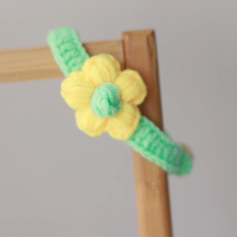 Ожерелье Weaven с подвеской в виде кота пасторальный разноцветный ошейник для собак