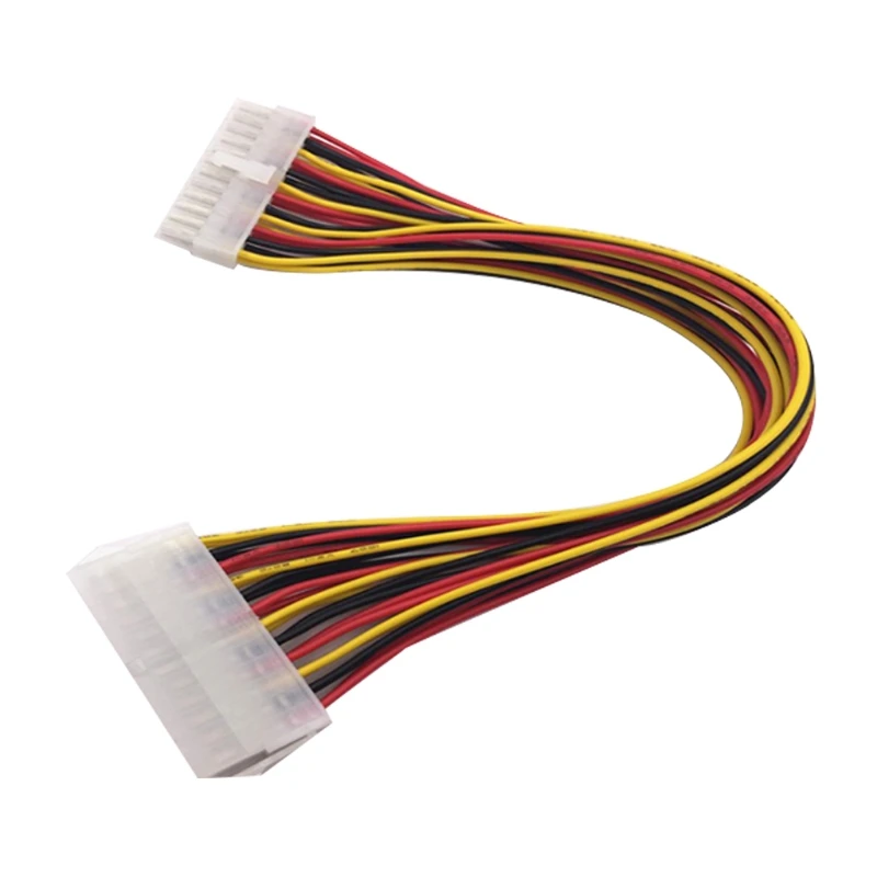 

ATX 24P Power Extension Cable Synchronizer Computer Cable Adapter 30cm/11.81in