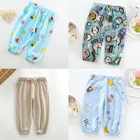 baby girl pants clothes childrens clothing kids boys pink capris pants with elastic band summer newborn trousers for children