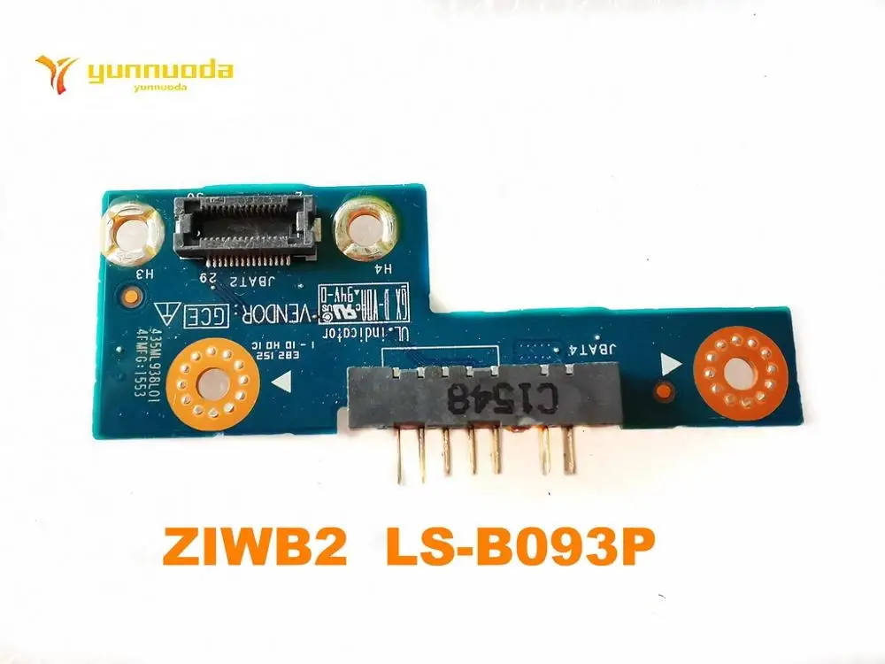 Оригинальный Для ZIWB2 LS-B093P Lenovo ideapad B50-30 B50-45 B50-70 B51-30 ноутбук батарея разъем доска