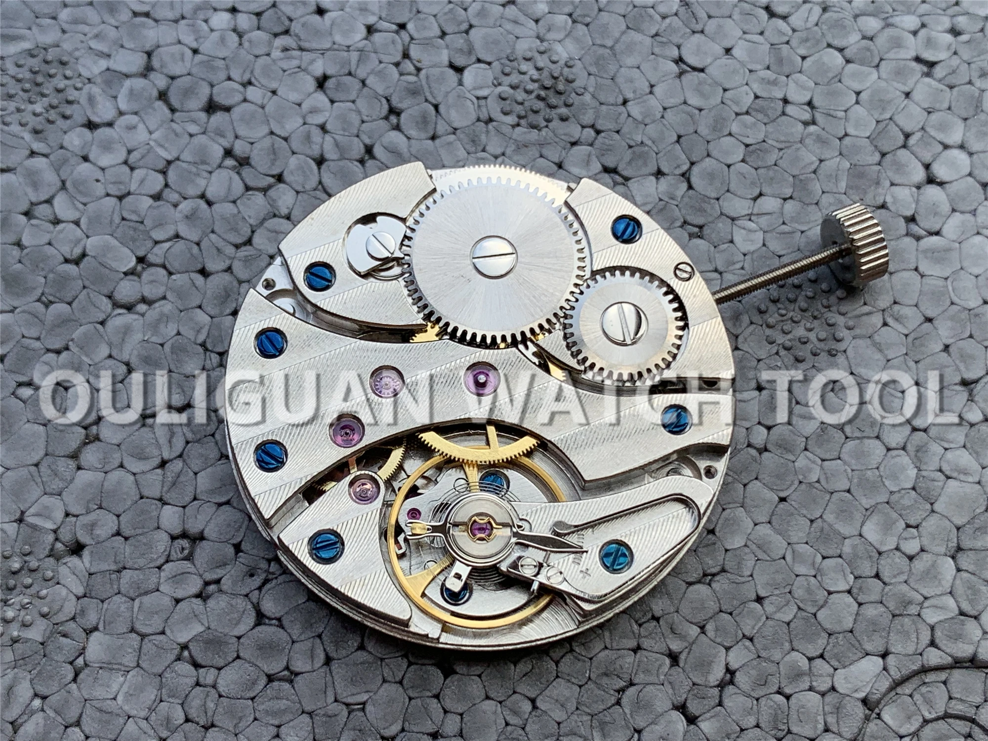 17 драгоценностей Классические винтажные мужские часы из нержавеющей стали 6497