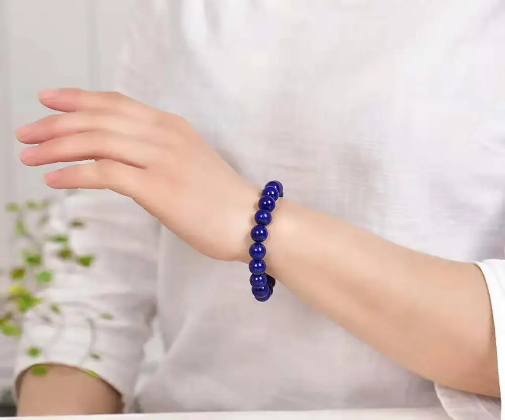 Натуральная Афганская браслет lapis цвет слегка белый и немного золотистый