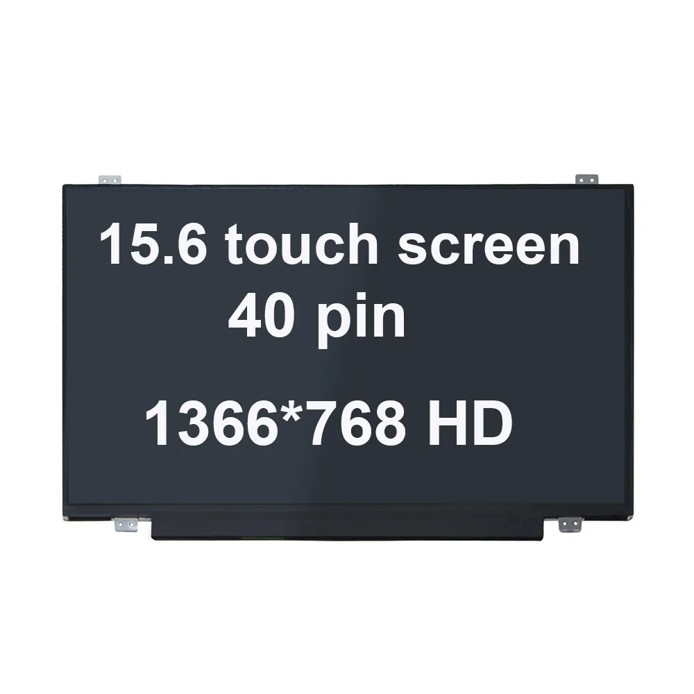 Панель сенсорного ЖК-дисплея 15 6 дюйма HD 1366x768 40 контактов сменная для HP Pavilion 15-AU147CL