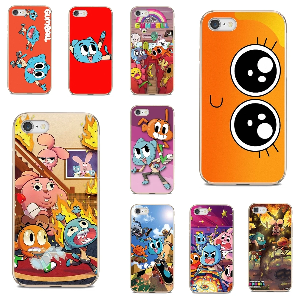 Силиконовый чехол для Xiaomi poco X3 nfc F2 Pro M3 Mi 5X 6X Max Mix 1 2 2S 3 Mi5 Mi6 Mi3 Mi4 The-Amazing-World-of-Gumball |
