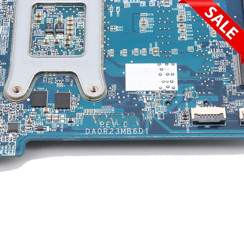 Материнская плата NOKOTION DA0R23MB6D0 649948-001 для ноутбука hp Pavilion G4 G6 G7 разъем FS1 DDR3 полный