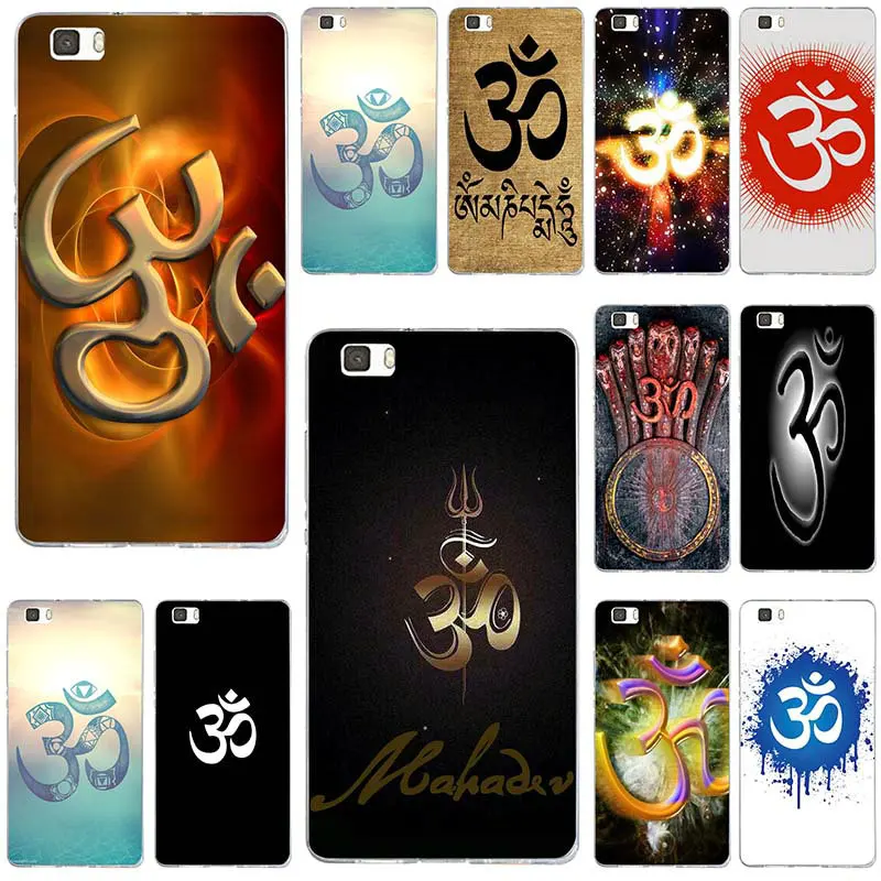 Hinduism Aum Guest Om религиозный Мягкий ТПУ чехол для телефона Huawei P8 P9 P10 P20 P30 Mate 10 Lite 2017 Pro Honor 7 7A 7X 9 10