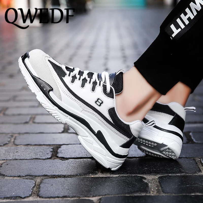 QWEDF Туфли с подошвой из вулканизированной резины для Для мужчин толстая подошва