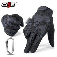 motorcycle full finger gloves rubber protective gear enduro sport racing biker riding motocross moto motorbike mittens men glove