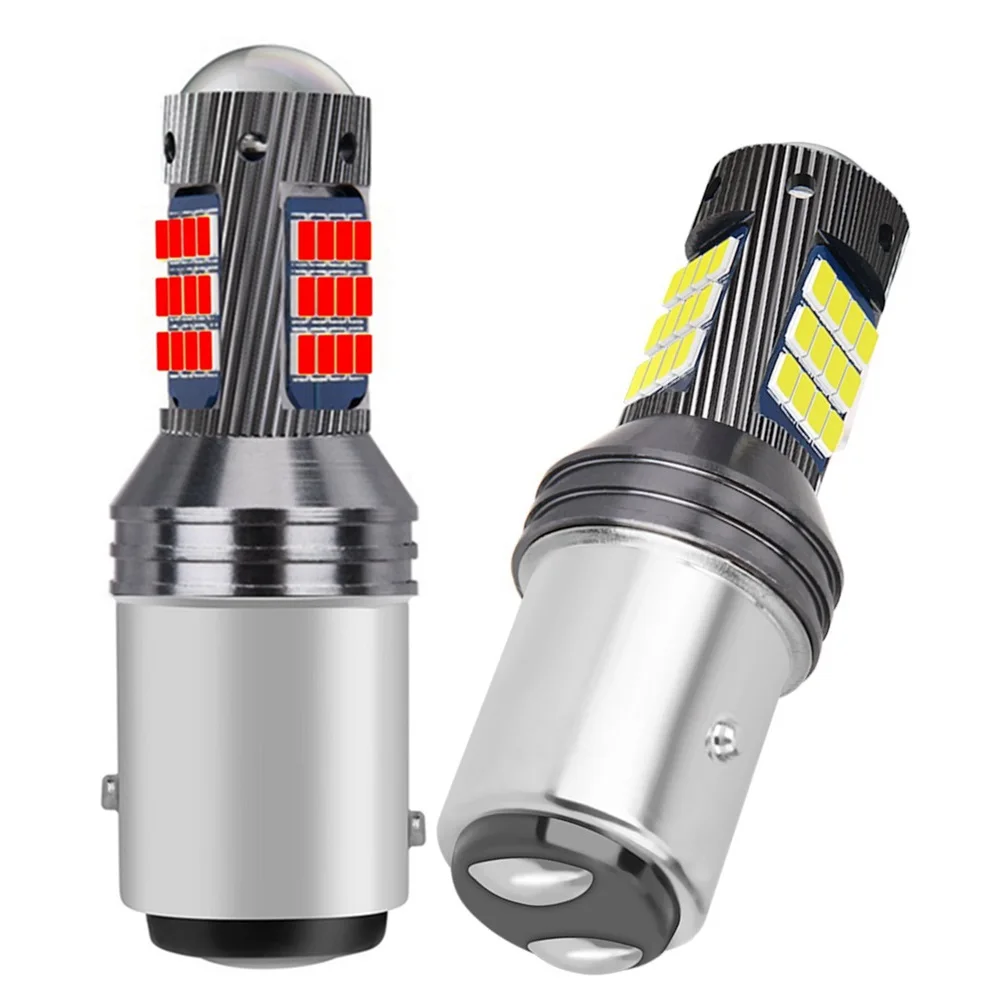

2PCS New 1157 P21/5W BAY15D Super Bright LED Car Tail Brake Bulbs Turn Signals Auto Rear Fog Lamps Daytime Running Light