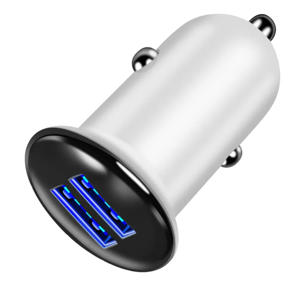Автомобильное зарядное устройство с двумя портами USB гальванический мобильный