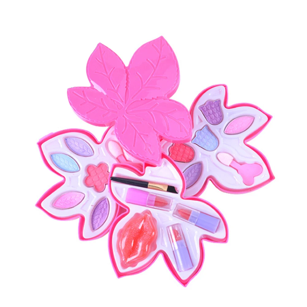 Princess Girl's Washable Simulation Makeup Toys Non Toxic Deluxe Case Set For Kids Girls Playing Tools | Игрушки и хобби