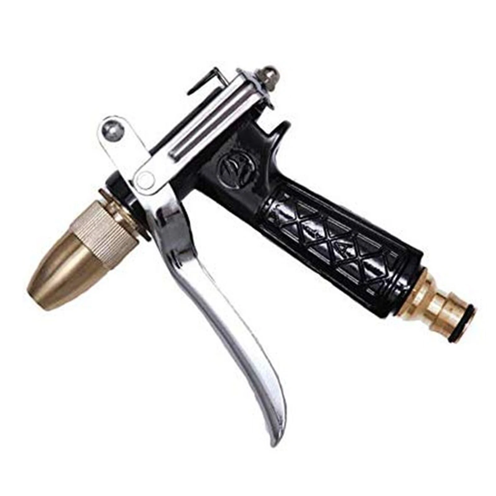 

Hand Held Water Nozzle Car Wash Nozzle Garden Water Hose Nozzle Sprayer Lawn Hose Pipe Garden Irrigation Kit Metal Hose Nozzle