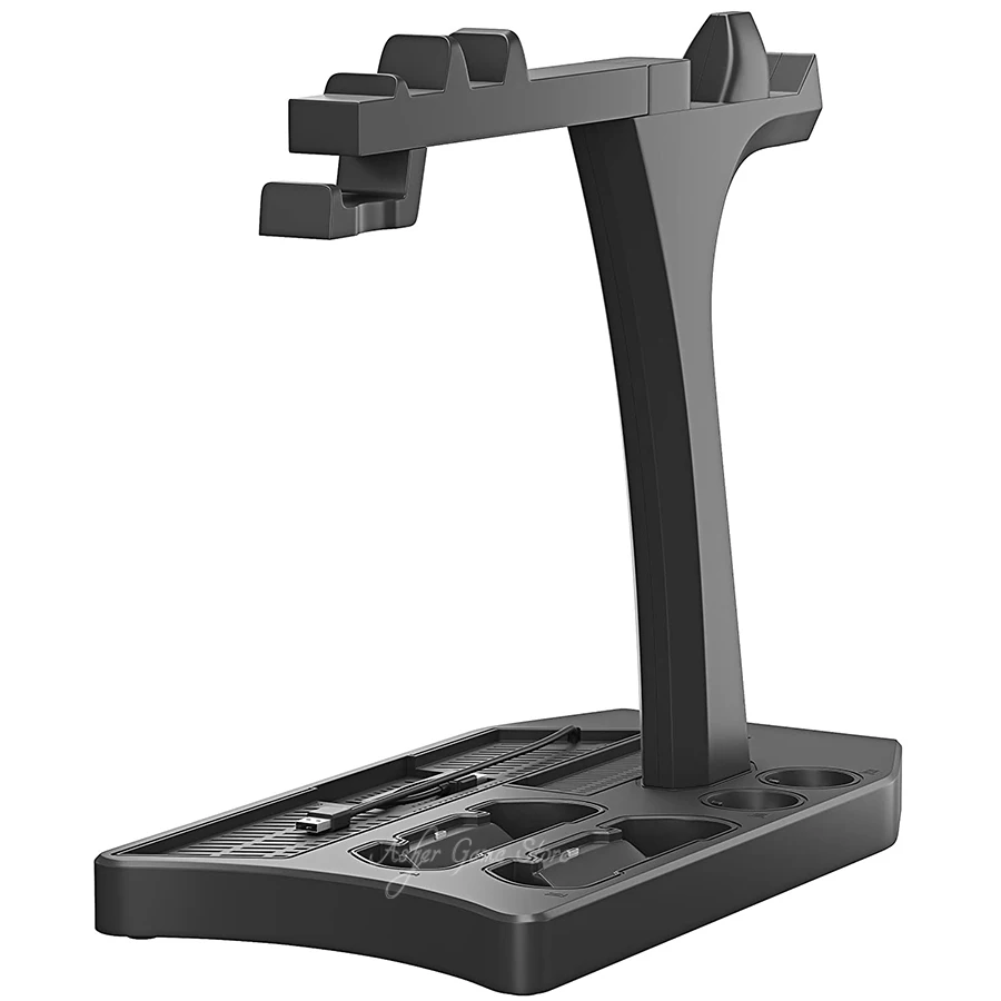 PS4 Pro Slim PSVR консоли Поддержка вертикальная подставка 2 охлаждающий вентилятор