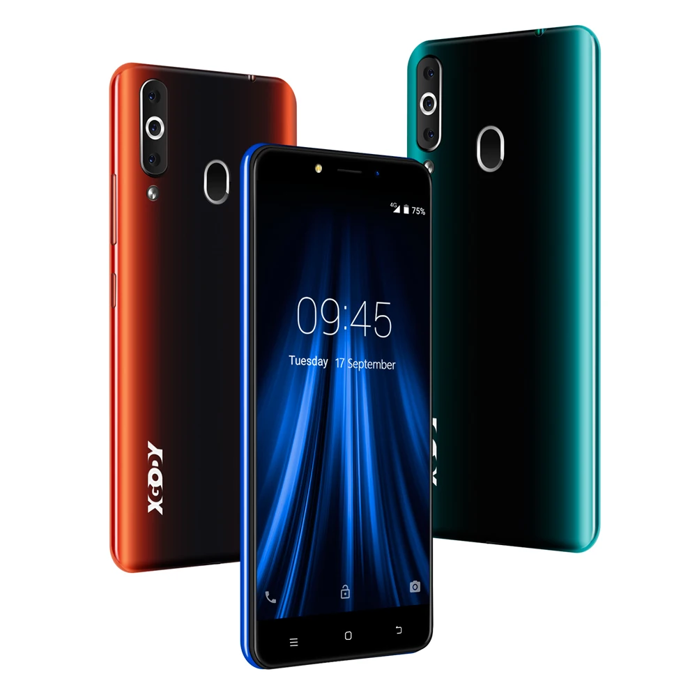 Мобильный телефон XGODY 4G отпечаток пальца 2 ГБ 16 Android 6 0 смартфон две sim-карты 5