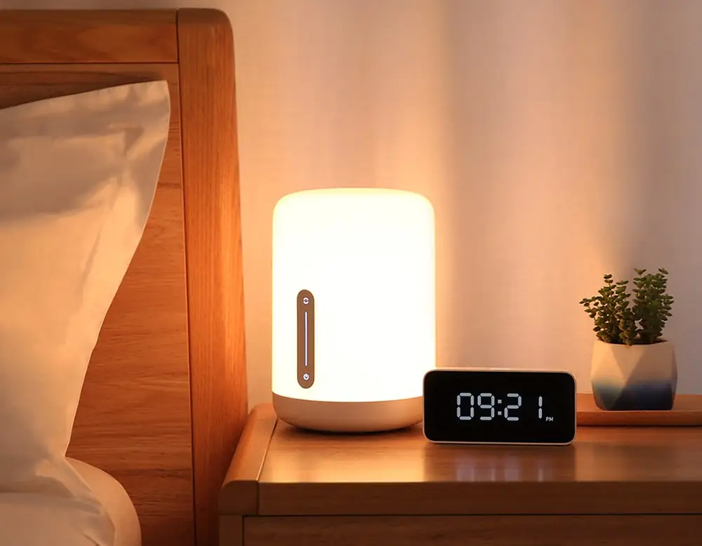 Прикроватная лампа Xiaomi Mijia светодиодная умная Настольная с 2 сенсорными