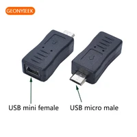 geonyieek micro usb to nimi usb male to female is suitable for smart phone data interface conversion extension and charging