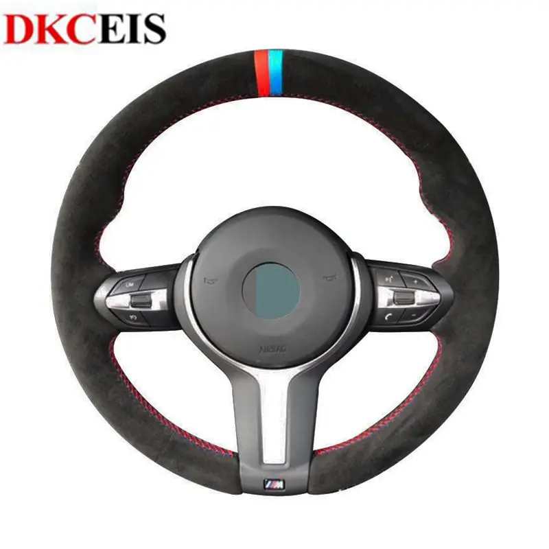 Чехол рулевого колеса автомобиля для BMW M Sport F30 F31 F34 F10 F11 F07 X1 X2 X3 F25 F32 F33 F36 F39 F48