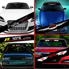 Наклейка на лобовое стекло автомобиля для Nissan Note