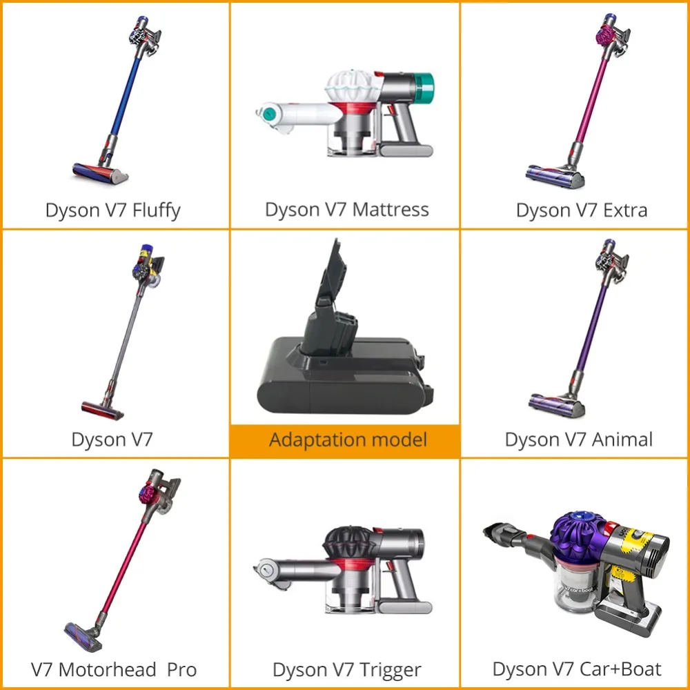 21,6 в 3.0Ah литиевая аккумуляторная батарея для Dyson SV11 V7 пушистый V7 животное V7 моторная головка Pro пылесос запасные части