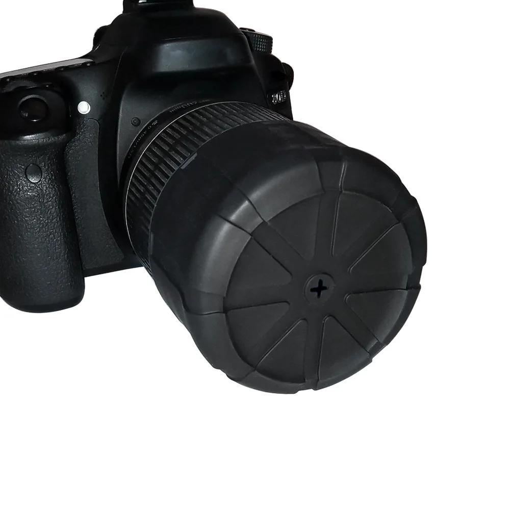 Водонепроницаемый DSLR силиконовый чехол для объектива камеры Универсальный держатель крышки объектива камеры крышка объектива для Canon Nikon sony Olypums Fuji Lumix