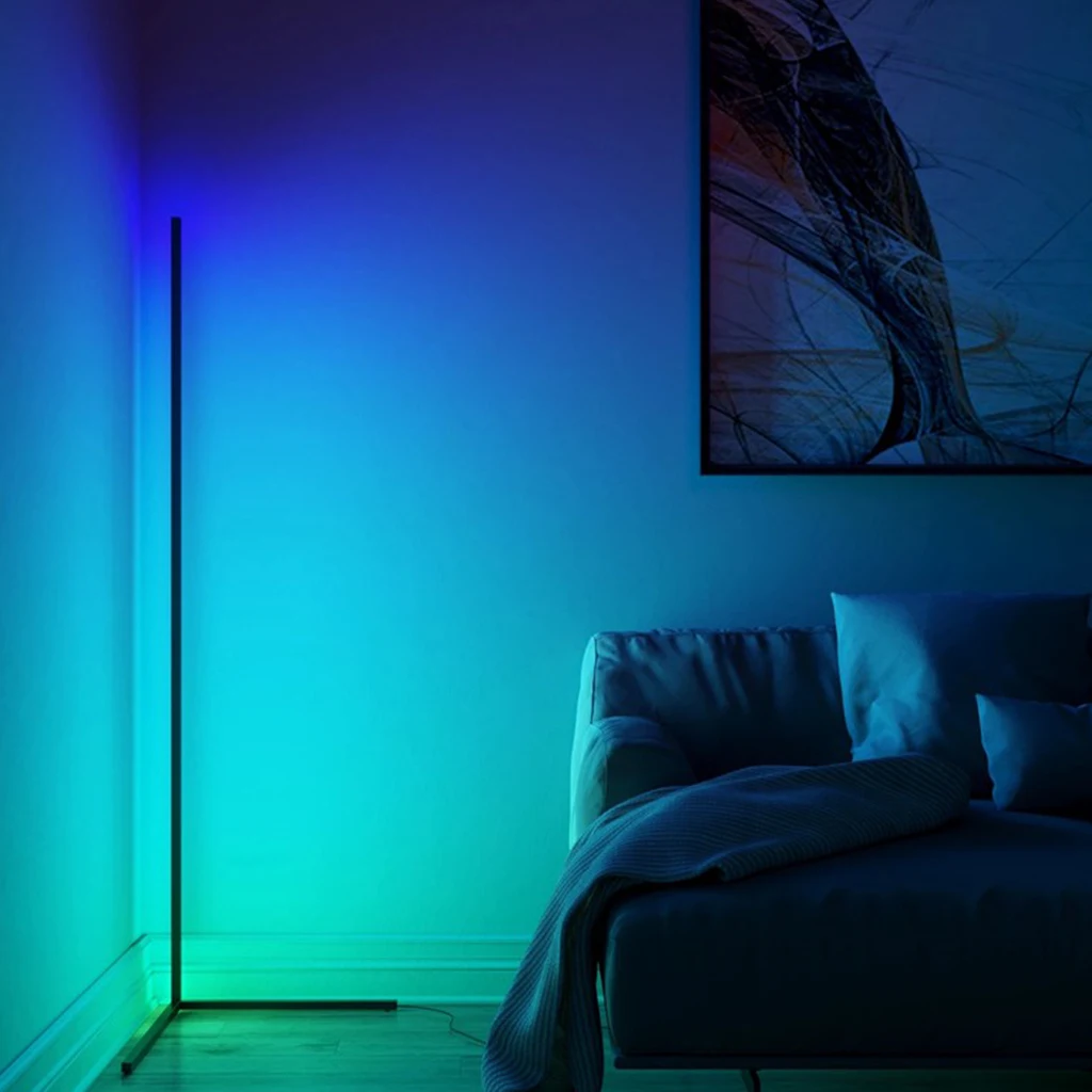 

LED Floor Lamp With Remote Control 18-24W 30000H Diming RGB lighting