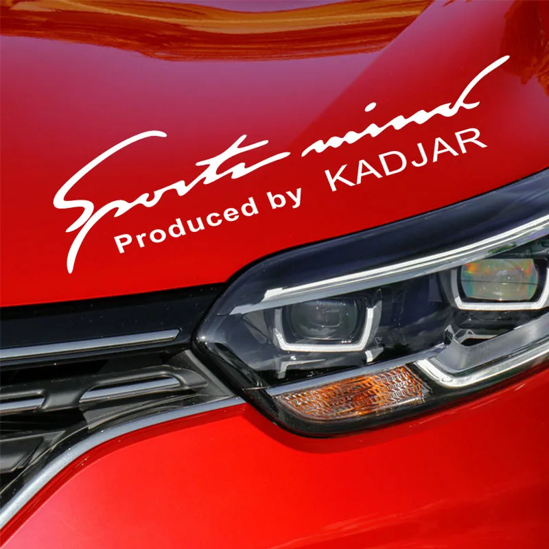 Автомобильный головной светильник для бровей Стикеры Renault Kadjar автомобиля s и