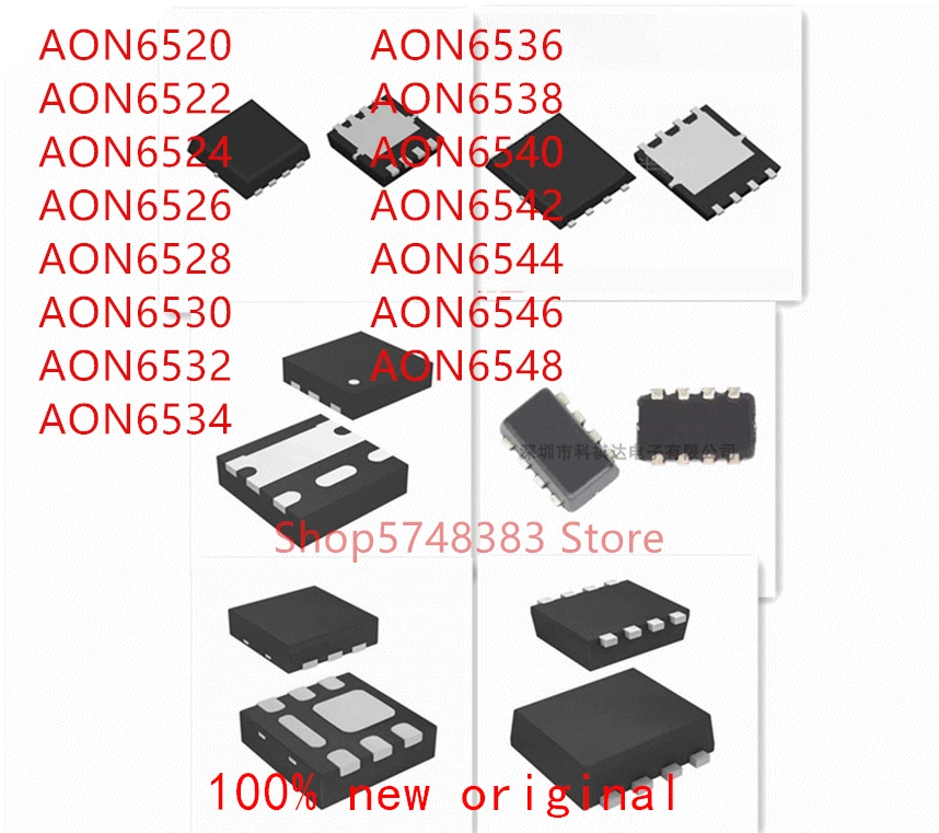 10 шт. AON6520 AON6522 AON6524 AON6526 AON6528 AON6530 AON6532 AON6534 AON6536 AON6538 AON6540 AON6542 AON6544 AON6546 AON6548|Аксессуары