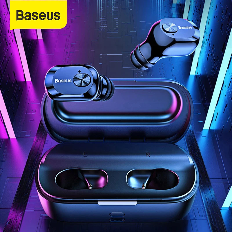 Беспроводные Bluetooth наушники Baseus 5 0 спортивные стереонаушники для iPhone Samsung Xiaomi