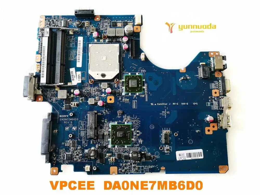 Оригинальная материнская плата для ноутбука SONY VPCEE DA0NE7MB6D0 протестирована хорошая