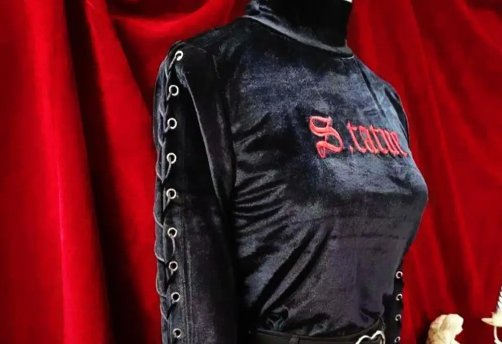 T shirt Новые женские футболки Харадзюку готический черный футболка с вышитыми буквами с длинным рукавом, водолазка в стиле панк, уличная женская одежда - Цвет: T shirt