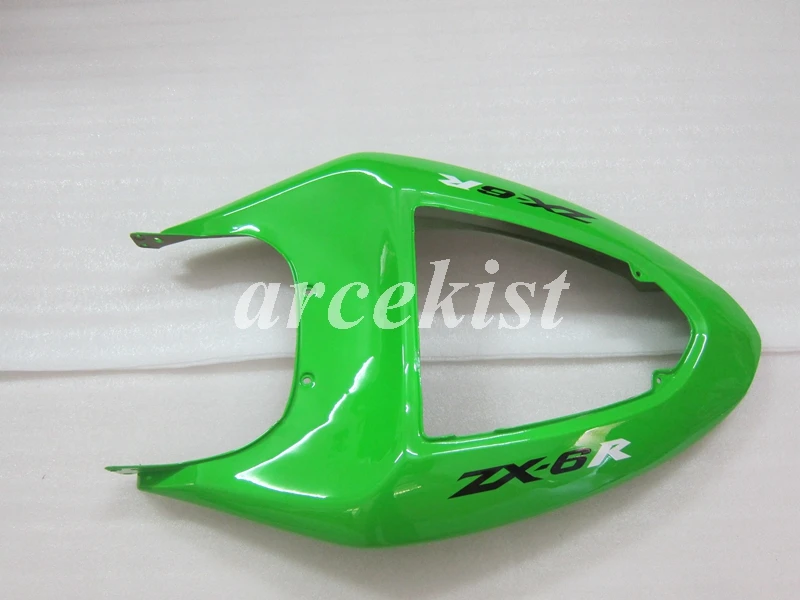 ABS пластик Полный обтекатели комплект подходит для Kawasaki ZX6R 2005 2006 ZX-6R 05 06 Ninja 636 Кузов Набор матовый черный зеленый