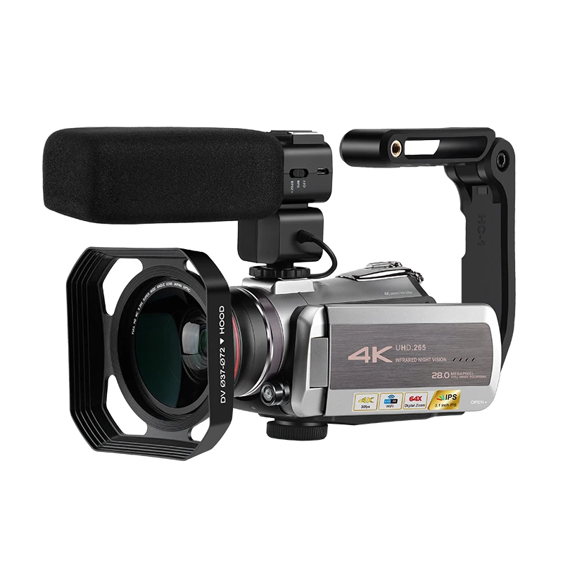 

Winait super 4k Digital video camera with 3.0'' touch display for youtube live streaming broadcast