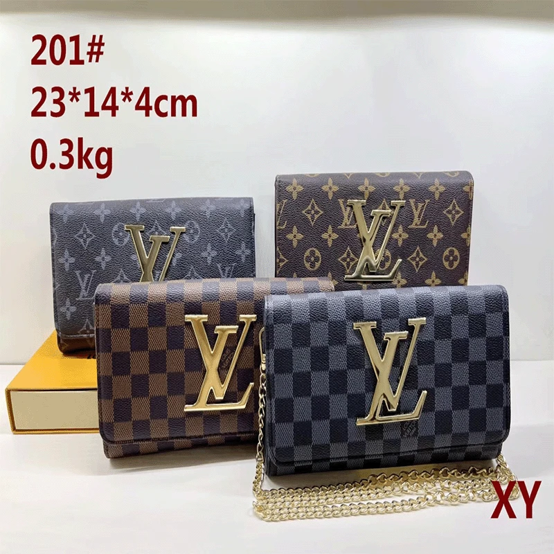 

991 luxury women's chain flap crossbody bag brand design letter handbag fashion PU leather wide shoulder strap women's single sh