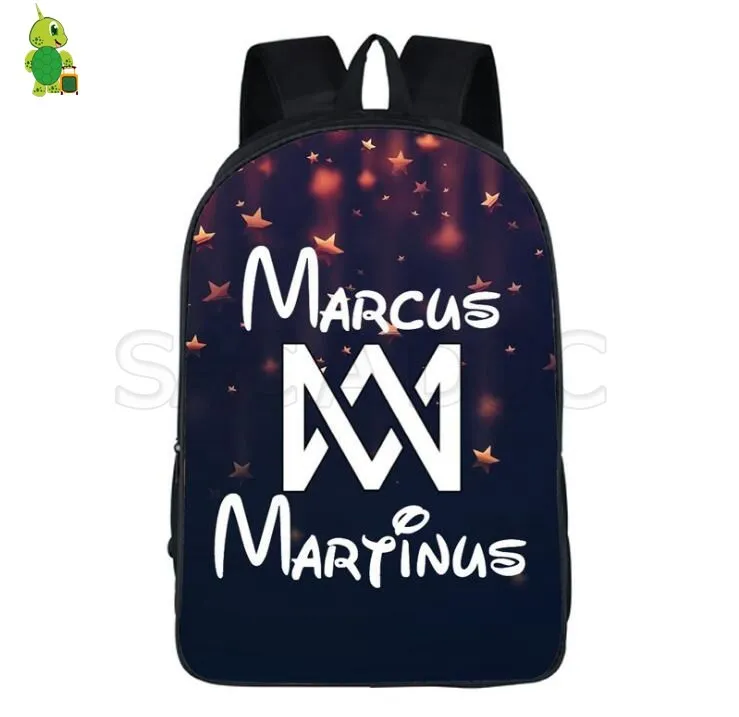 Mochila Маркус и Мартинус рюкзак для женщин школьная сумка для подростков девочек мальчиков Водонепроницаемый модный рюкзак для путешествия Сумка