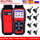 2021 Autel MaxiTPMS TS508K переучить Программирование шин инструмент давления obd2 активация срок службы обновления с 315 МГц + 433 МГц MX-датчик