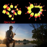 new luminous bobber plastic fishing night float ball boia eva foam light stick