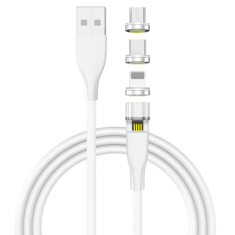 540 градусов вращающийся магнитный кабель Micro USB Type C для быстрой зарядки Huawei Honor 30 V30