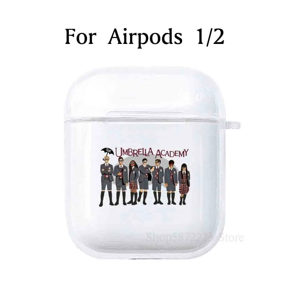 Чехол для наушников с зонтиком Академия Airpods 1 2 pro Модный чехол беспроводных Bluetooth