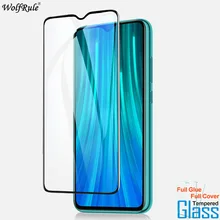 2Pcs Screen Protector For Xiaomi Redmi Note 8 Pro Tempered Glass Full Glue Cover Phone Film For Xiaomi Redmi Note 8 Pro Glass