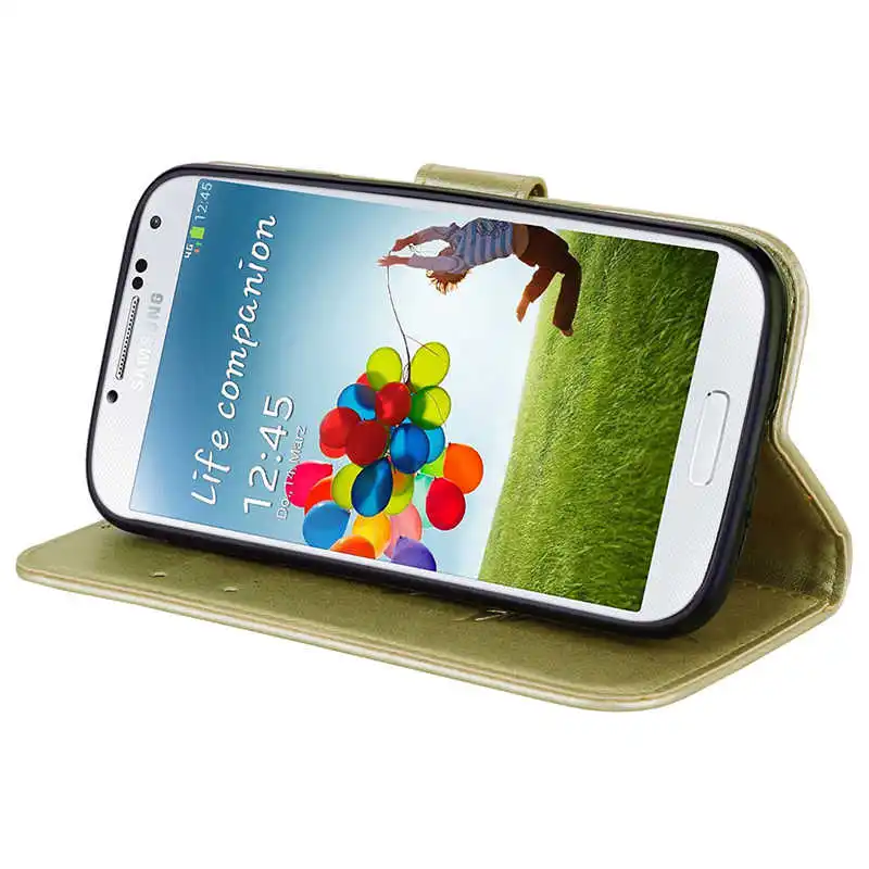 Чехол для Samsung Galaxy S4 S IV кожаный флип-чехол чехол телефона i9500 9500 i9505 i9508 с