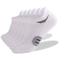 athletic running socks for men women cushioned sports ankle socks low cut socks outdoor breathable moisture wicking 6 pairs