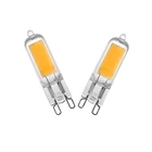 10 шт.лот G9 6 Вт 9 Вт 12 Вт Светодиодная лампа мини светодиодная лампа AC 110 В 220 В COB прожектор люстра высокое качество освещение заменить галогенные лампы