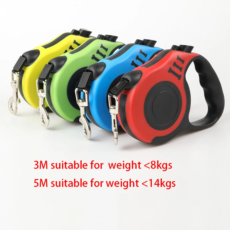 

3M/5M Retractable Dog Leash Automatic Flexible Dog Puppy Cat Traction Rope Belt Dog Leash for Small Medium Dogs Pet Products