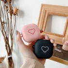 Жесткий чехол для Samsung Galaxy Buds Live с милым рисунком сердца