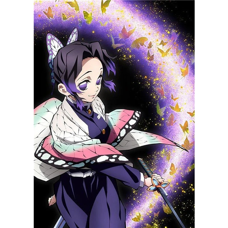 

Постер Kochou Shinobu, Подарочный веер 42*30 см, рассекающий демонов: Kimetsu No Yaiba