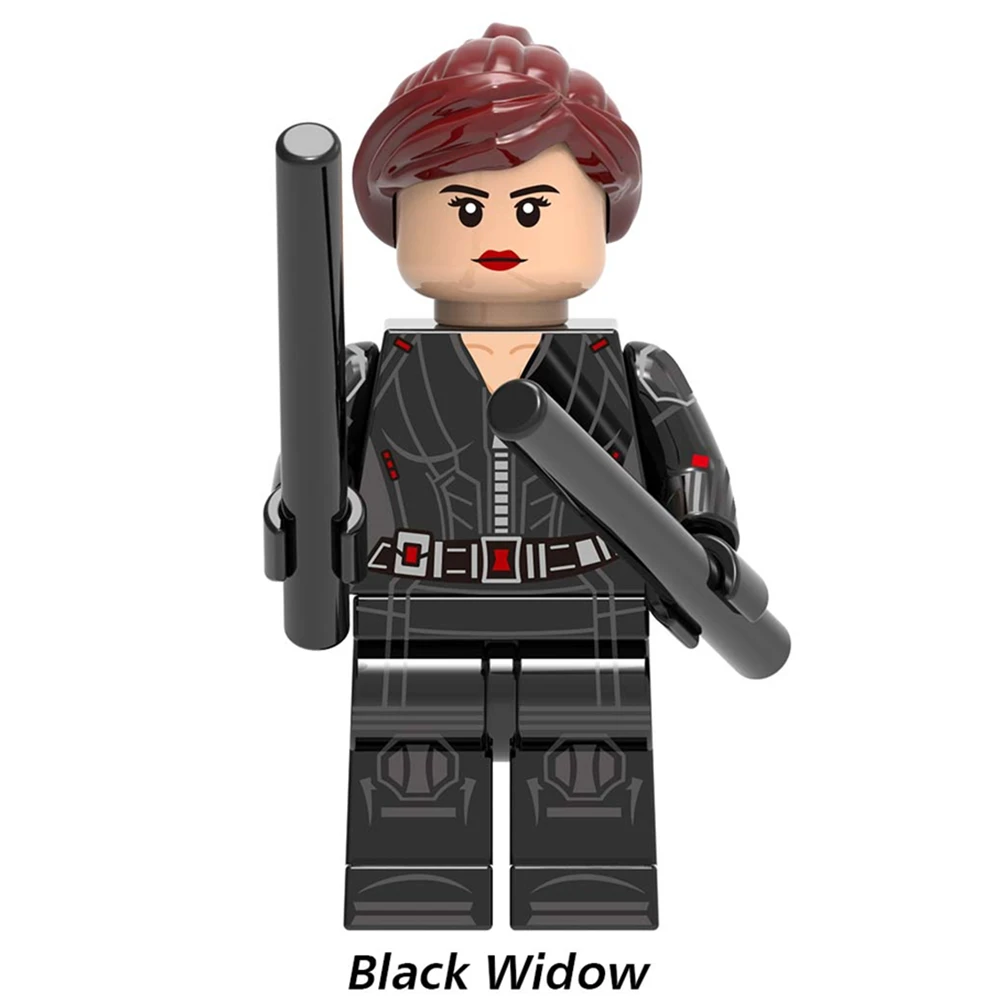 Распродажа Черная Вдова супер герои марвел Мстители миньфиг модель сборные