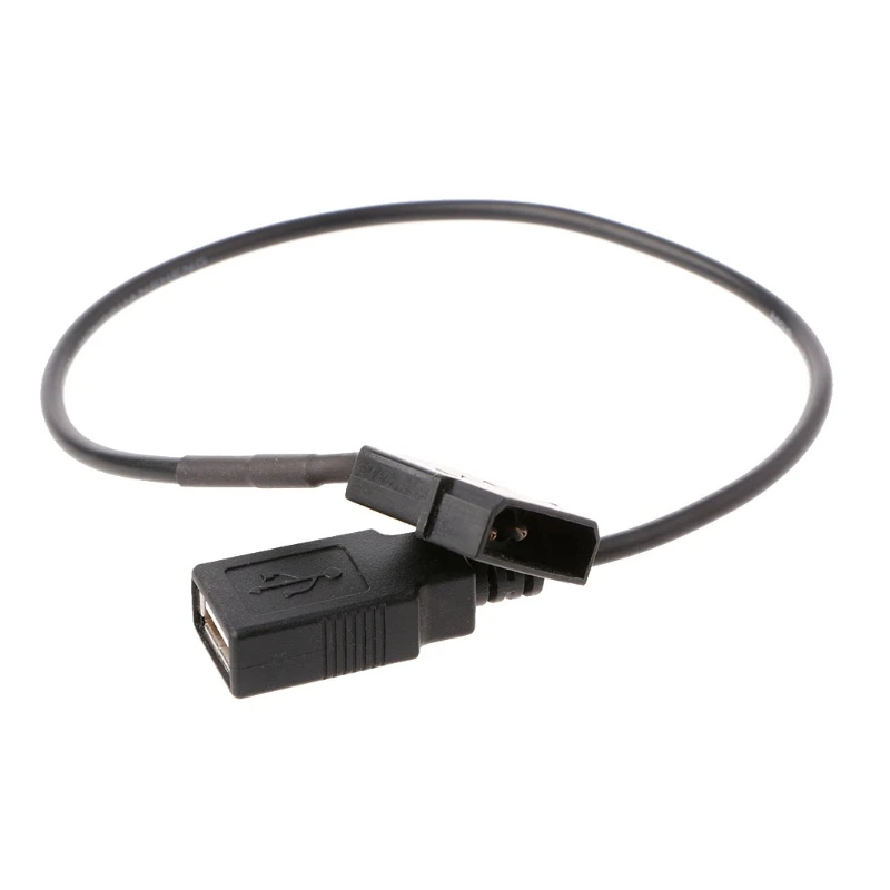 30 см внутренний 5 в 2 контактный IDE Molex для USB 0 Тип A мама кабель адаптера питания