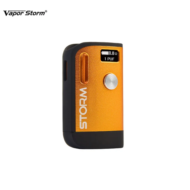 100% Аутентичный Vapor Storm S1 батарея мод 800mAh Батарея с регулируемым напряжением 510